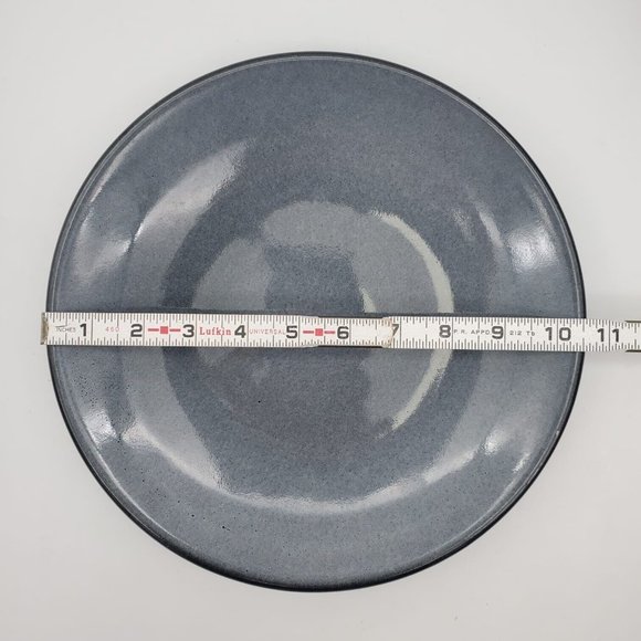 Anfora Denali Gray Coupe Dinner Plate Stoneware Resterauntware 10.5" Replacement - Picture 2 of 7